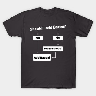 Should I Add Bacon? T-Shirt